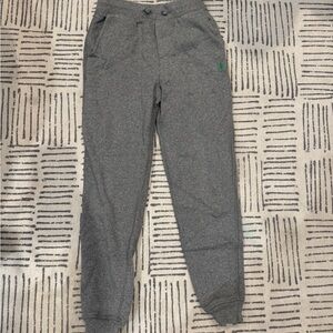 Polo Ralph Lauren Gray Joggers with Green Logo